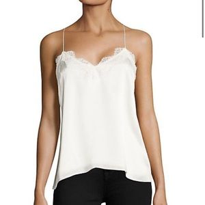Cami NYC Racer Silk Charmeuse Camisole
